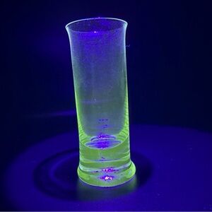 Vintage 3.75” Barware Manganese Shot Glass